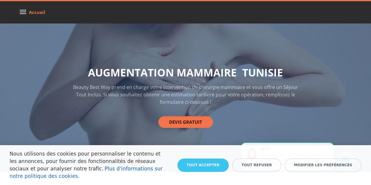 Augmentation mammaire Tunisie développez votre atout féminin